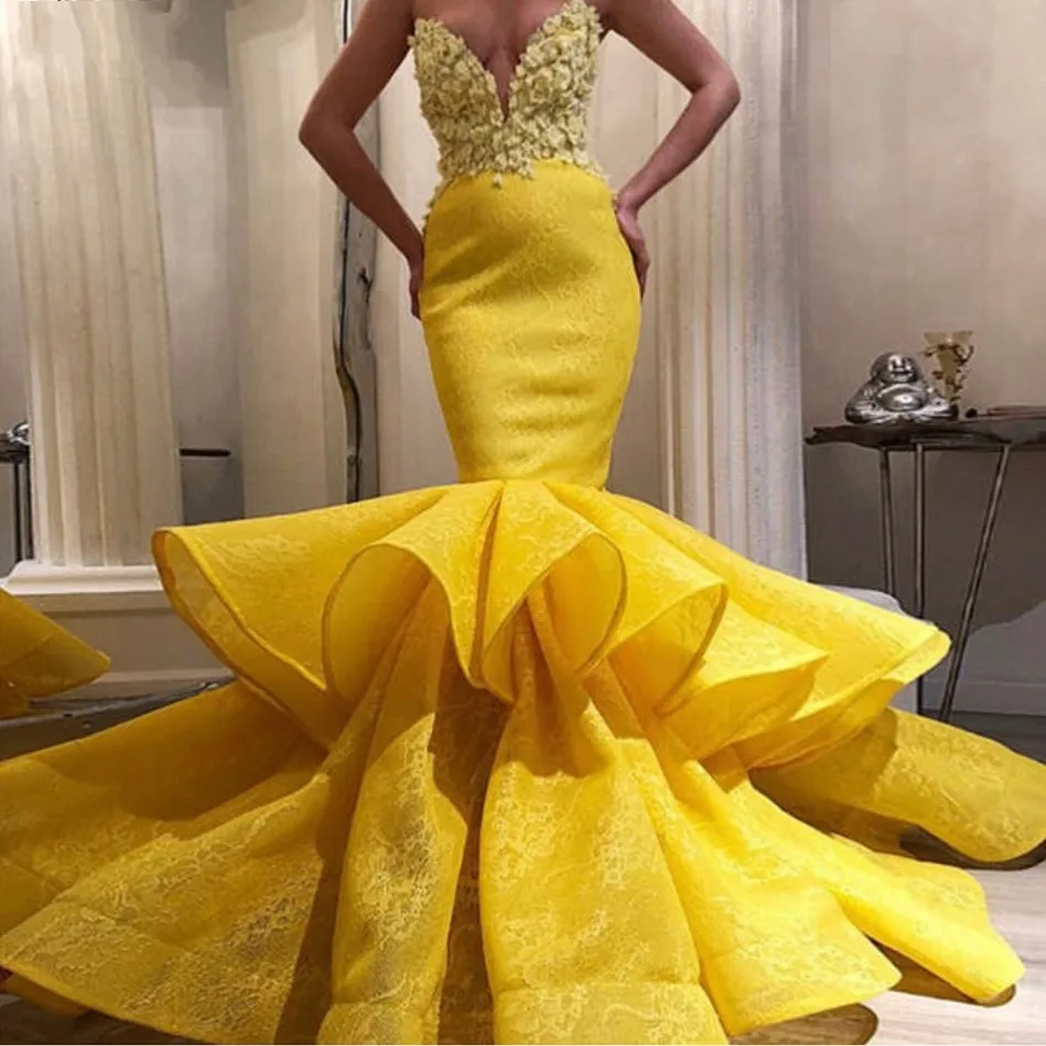 Ярко-желтое вечернее платье; vestido de festa longo; вечерние платья с открытыми плечами и цветочным принтом; robe de soiree longue abiye abendkleider