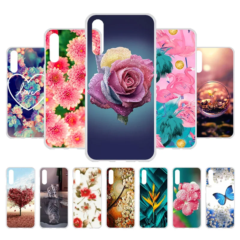 

For Samsung Galaxy A50 Case 2019 Fashion Soft TPU Silicone Back Cover For Samsung A10 A30 30 10 A40 A70 A 50 A505 Phone Cases