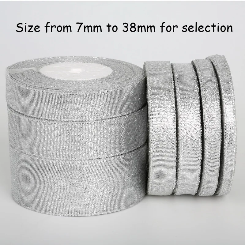 25 ярдов/партия металлический блеск|ribbon colors|ribbon setwebbing vest |