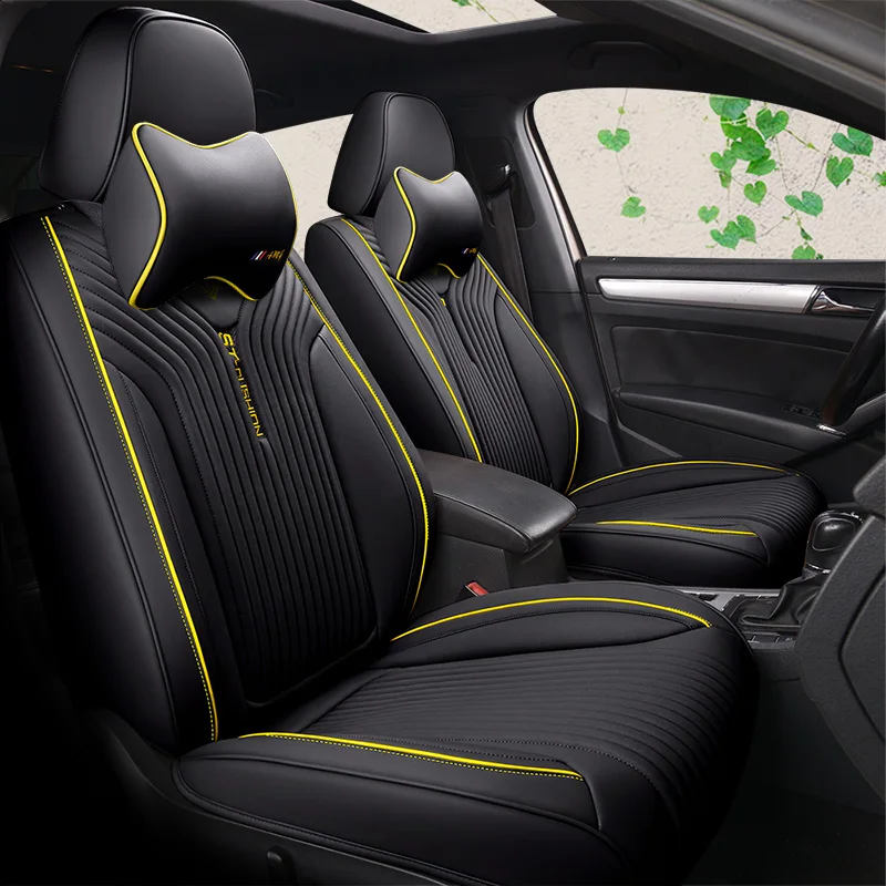 Ultra Luxury PU Senior Leather Car seat Protection car seat Cover Car