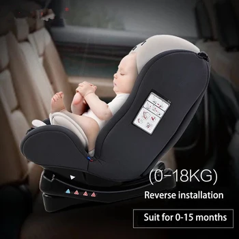 

Infant Safety Seat 0-4-6 Years Old Newborn Baby Portable Child Safety Seat Protect Newborn Five Point Two-way Installation