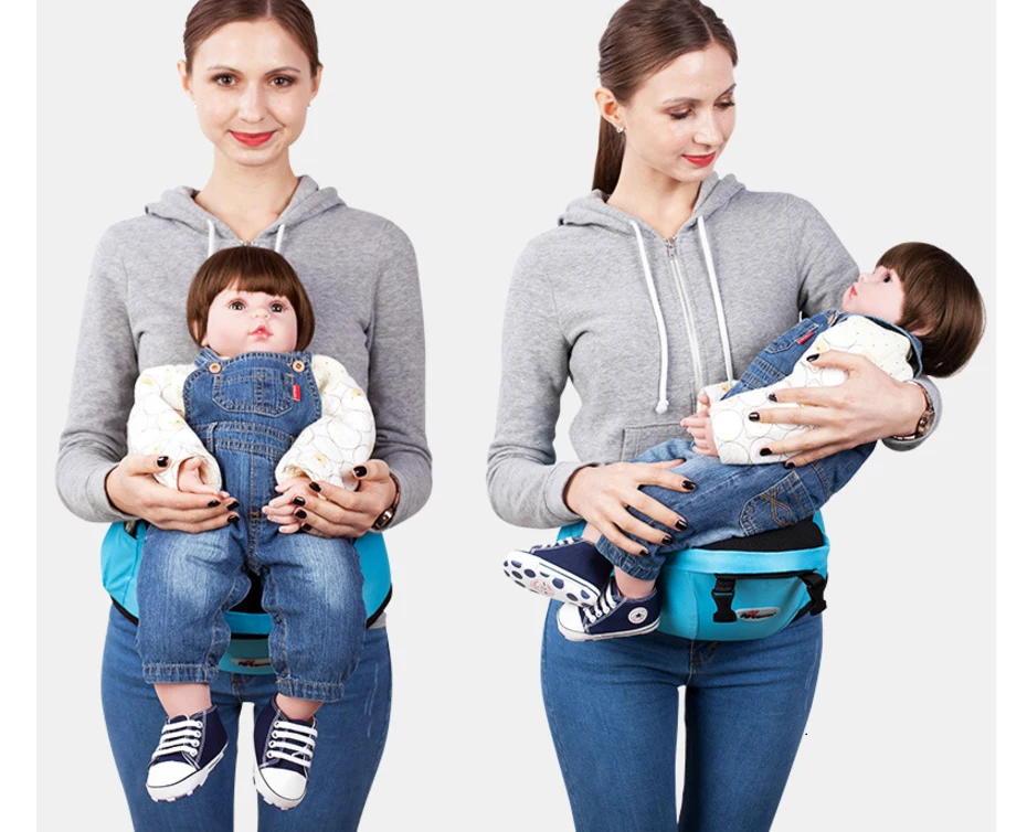 Новорожденных Baby Carrier кенгуру малышей слинг Обёрточная бумага Портативный Младенческая переноска-Кенгуру Baby Care талии табурет