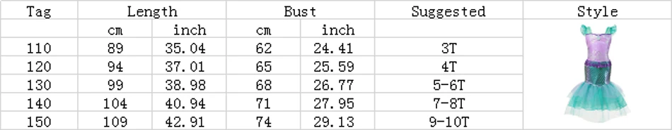 Нарядное платье принцессы русалки; Одежда для девочек; вечерние платья Русалочки с блестками; детский летний костюм с рюшами на Хэллоуин