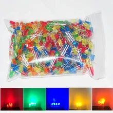 100pcs LED 5mm Diode Red Green Blue Yellow White Pink UV Yellow RGB Light-Emitting-Diodes Brightness 5mm LED Diodo Lamp Lampada Active Components 100pcs LED 5mm Diode Red Green Blue Yellow White Pink UV Yellow RGB Light-Emitting-Diodes Brightness 5mm LED Diodo Lamp Lampada Active Components