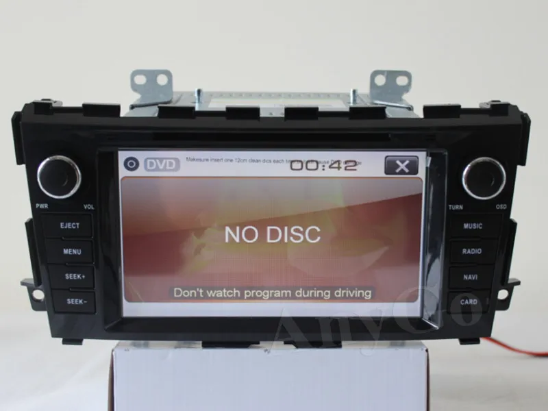 Clearance Free Map! Roadrover Original Car DVD For Teana 2013 GPS  Navigation Touch Screen Radio Audio Video Multimedia Player 4