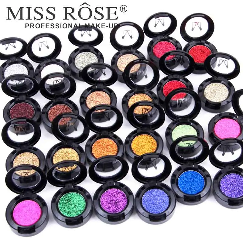 

MISS ROSE Single Eye Shadow Palette Makeup Shimmer Metallic Nude Eyeshadow Palette Women Beauty Cosmetic