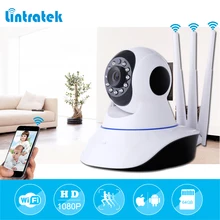 мини камера видеонаблюдения Wi-Fi HD 1080P дома камеры видеонаблюдения ip камера датчик движения видеокамера беспроводной безопасности Камера три антенны дистанционное управление ip-камера Lintratek