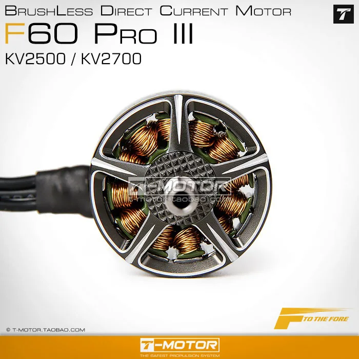 Новое поступление T-motor Tmotor F60 PRO III 2207 1750/2500/кв бесщеточный Электрический двигатель для гоночного дрона FPV рама для фристайла