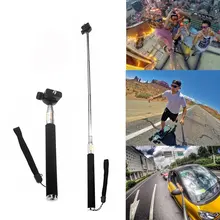 Kit For Gopro Action Cam Mini Cameras Car Sun Visor Mount+Car Suction Cup Mount+Telescoping Extendable Monopod Selfie Stick