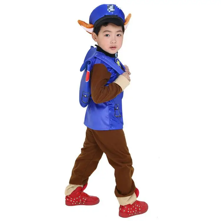 

2019 New Kids Carnival Clothing Children Patrol Dogs Marshall Chase Skye Cosplay Costume Boy Girl Halloween Party Role Play Up