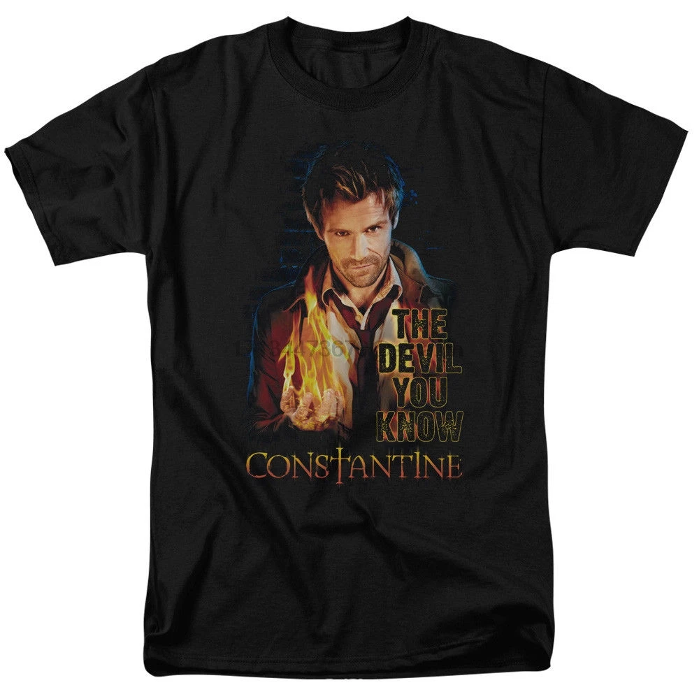 

Constantine Tv Show Devil You Know Adult T Shirt All Sizes