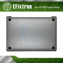 Полный космический Серый A1708 нижний чехол для Macbook Pro 13 ''A1708 Нижняя задняя крышка Нижняя крышка батареи Корпус Mid