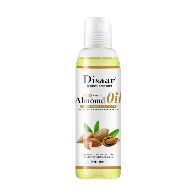 Pure Natural Almonds Essential Oil Skin Care Anti-Aging Lymphatic Detox Oil SPA Body Relaxing Massage Oil