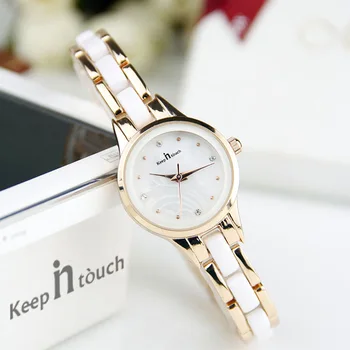 

KEEP IN TOUCH Fashion Simple Quartz Diamond Waterproof Womens Wrist Watch Minimalist Steel Strap Dress Ladies Watches Feminino