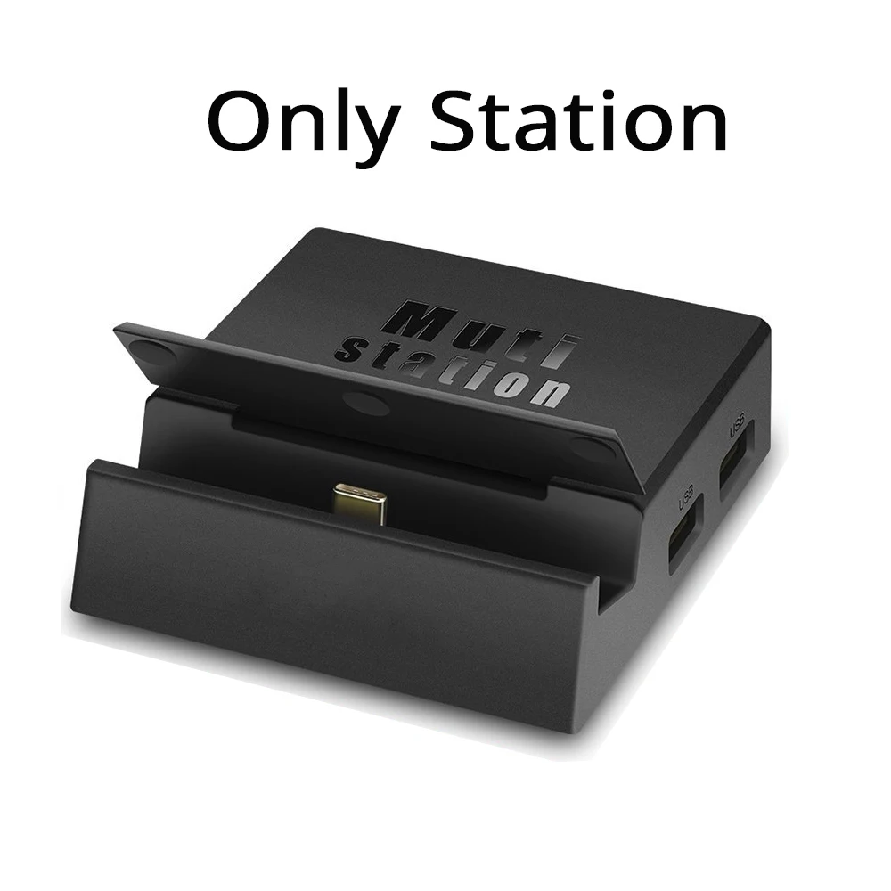 Мобильный геймпад PUBG игровая клавиатура мышь тип-c для телефона на ПК конвертер адаптер для huawei mate P30 P20 Pro Sumsung S9 - Цвет: Only Station