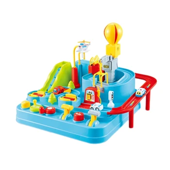 

Children'S Intelligence Toys Children'S Toys Rescue City Park Obstacle Course Driving Games Construction Vehicles Factory Gara