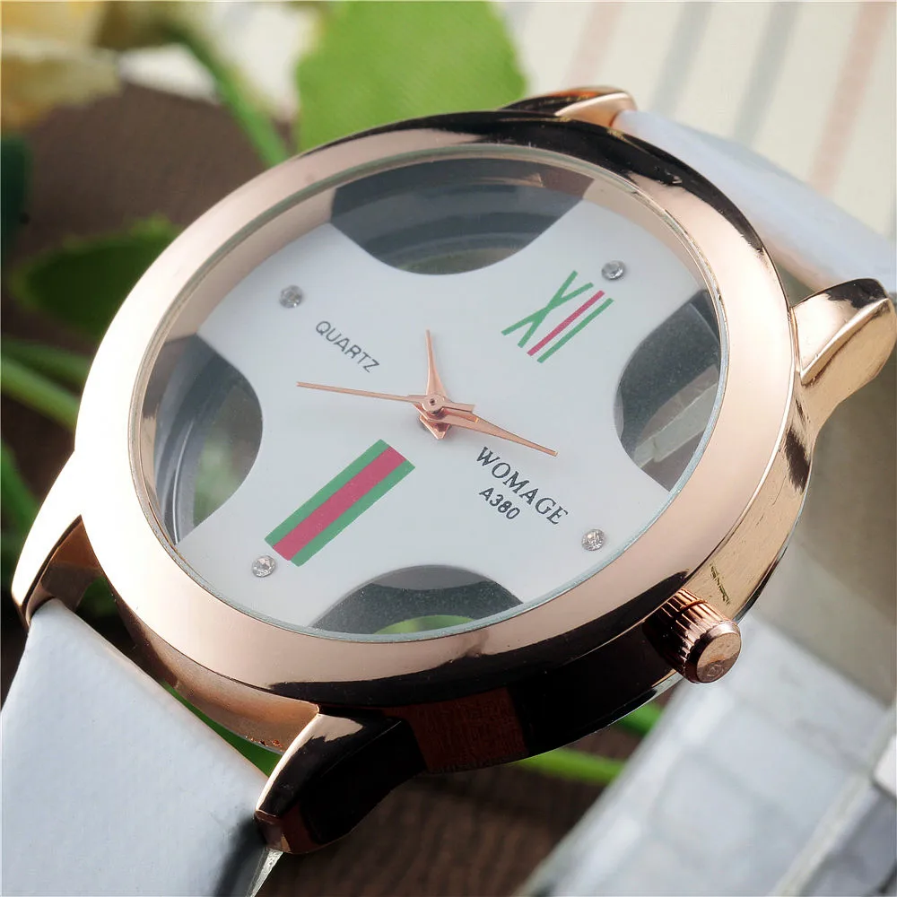 

WoMaGe New Elegant Quartz Wrist Watch Men Fashion Skeleton Design Male Gift Clock Case Luxury Dress Reloj Relogio Masculino