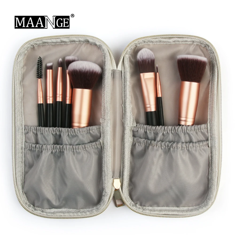 Dropship Professional Portable Cosmetic Makeup Brush font b Bag b font Fashion Marble font b Case