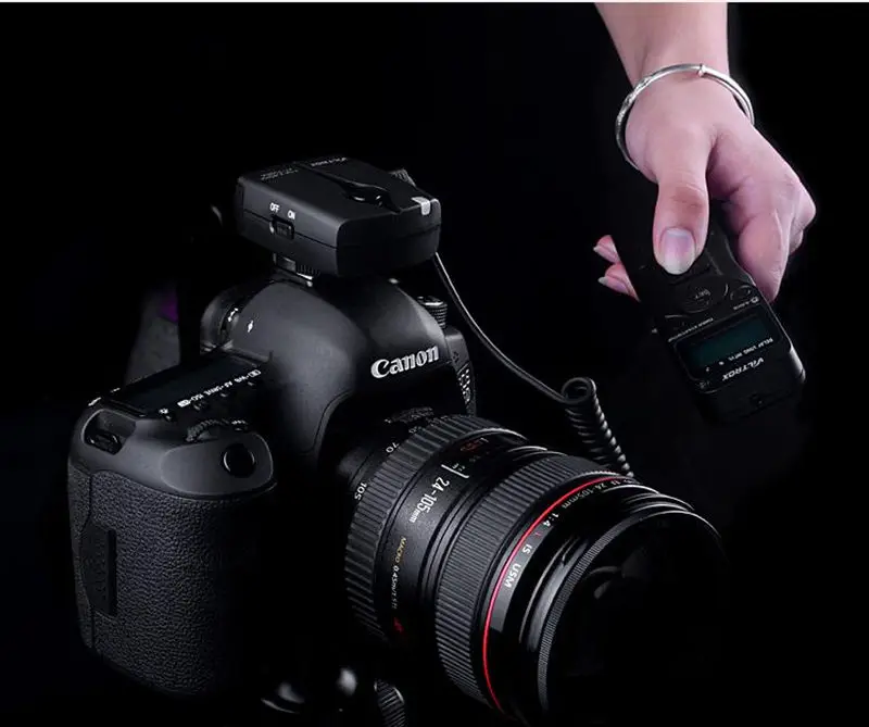 Viltrox JY-710 Беспроводной Спуск затвора объектива таймер Дистанционное управление для Canon EOS 1100D 1000D 700D 650D 500D 550D 60D 600D C1
