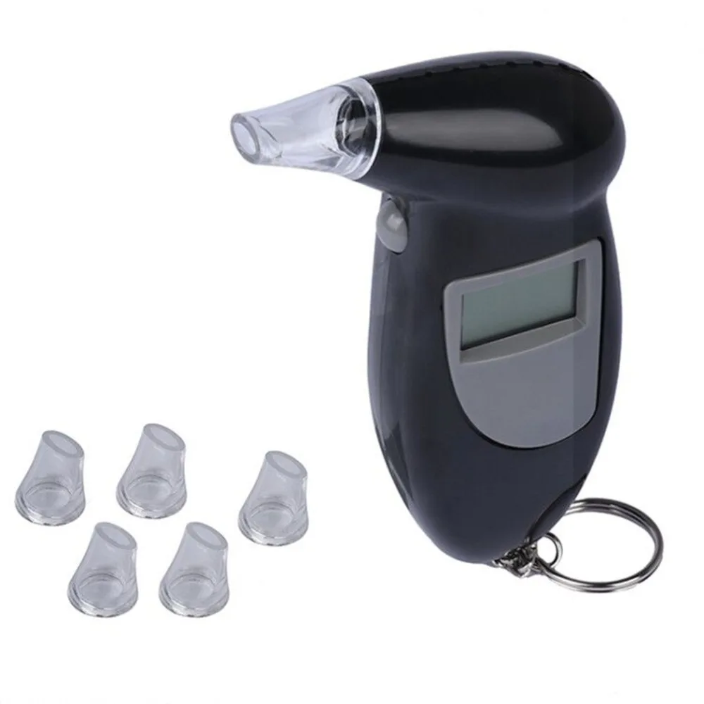 50 шт./лот, цифровой алкотестер, алкотестер, мундштук, сопло для at68 ...