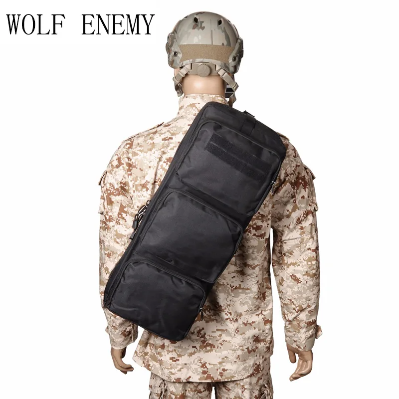 New Tactical 24 Rifle Gear Shoulder MP5 Sling Bag Backpack Black TAN