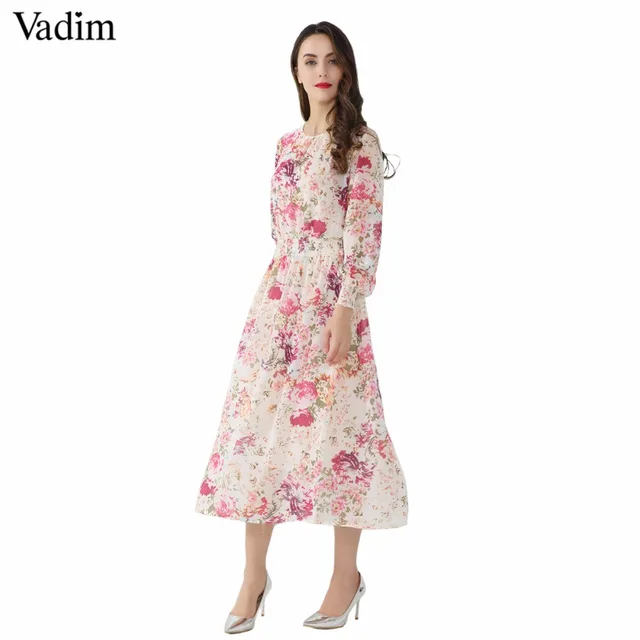 Floral Chiffon Dress