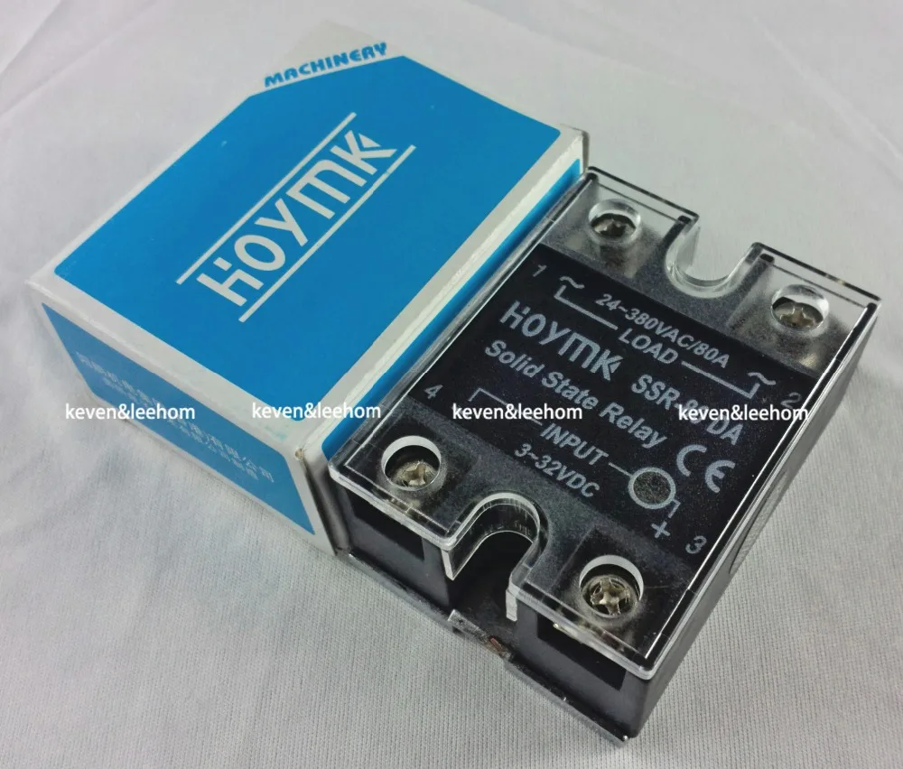 

wholesale genuine Solid State Relay SSR-80DA 80A 3-32VDC/24-480VAC SSR-80 DA