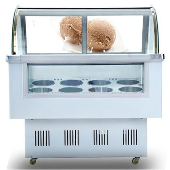 

Hot sale hard/soft ice cream freezer cabinet/ice cream topping display/mini ice cream display freezer
