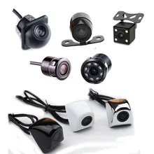 BYNCG Автомобильная камера заднего вида, 4 светодиодный, ночное видение, Реверсивный, Авто парковочный монитор, CCD, водонепроницаемая, 170 градусов, HD видео