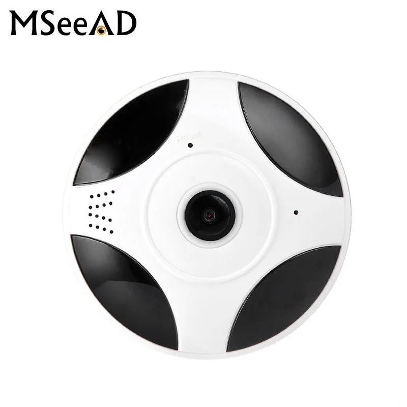 

360 Degree Panoramic Wide Angle MINI CCTV Camera Smart IPC Wireless Fisheye IP Camera 960P HD Home Security Wifi Camera IR CUT