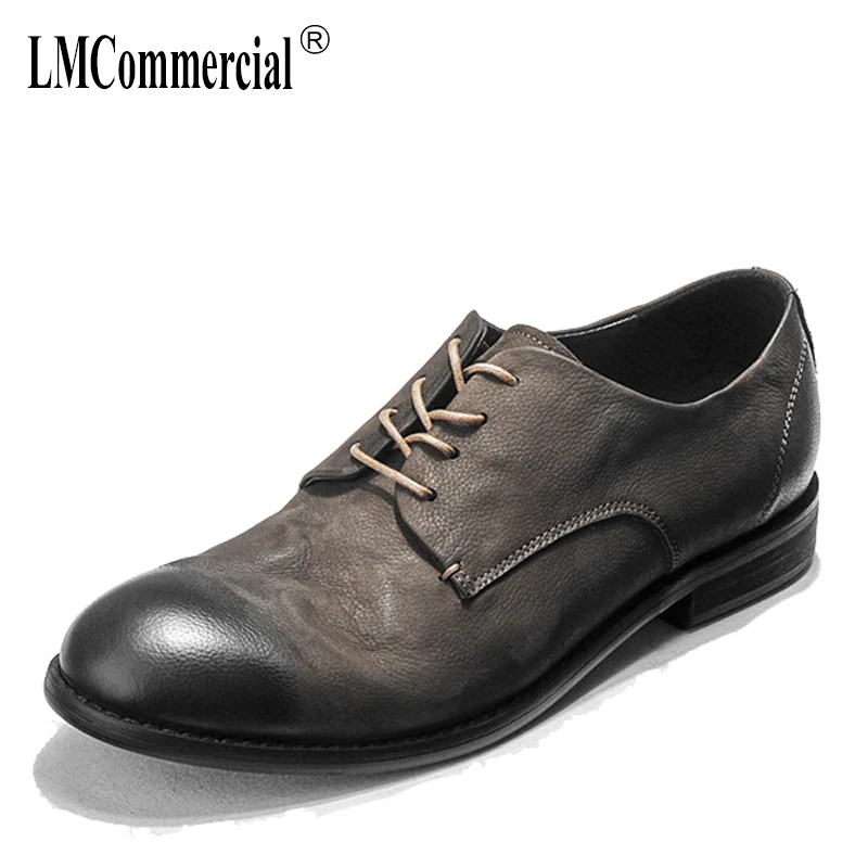

Spring autumn summer British reto men's Genuine Leather shoes all-match cowhide breathable sneaker fashion men casual shoes male