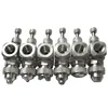 Air atomizing Nozzle Adjustable , 1/4"External Mix Flat Fan, Spray Nozzle, Siphon Round，Wide Angle 6 Holes ，Siphon Flat Fan type 3