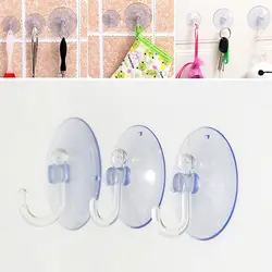 10 шт. прозрачный настенные крючки, присоски Кухня вешалки для ванной комнаты крючки с присосками