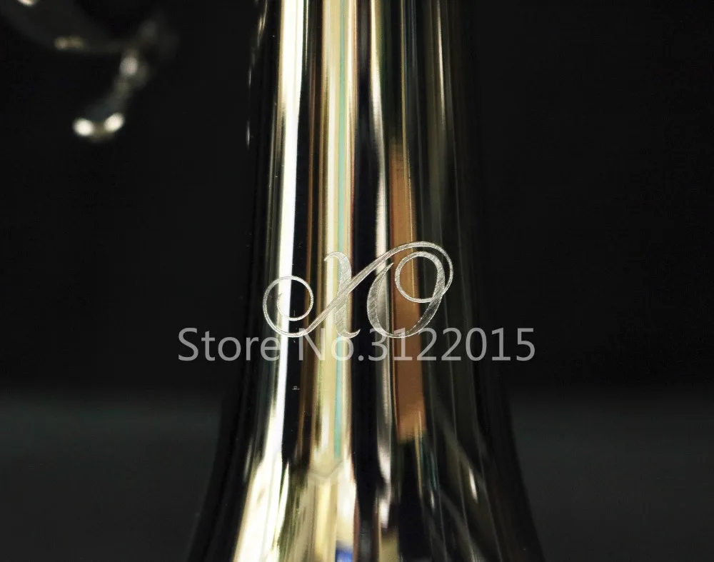

JUPITER 1602 XO SERIES Musical Instruments Bb Trumpet Brass Silver Plated B Flat Trumpet Free Shipping with Mouthpiece Case