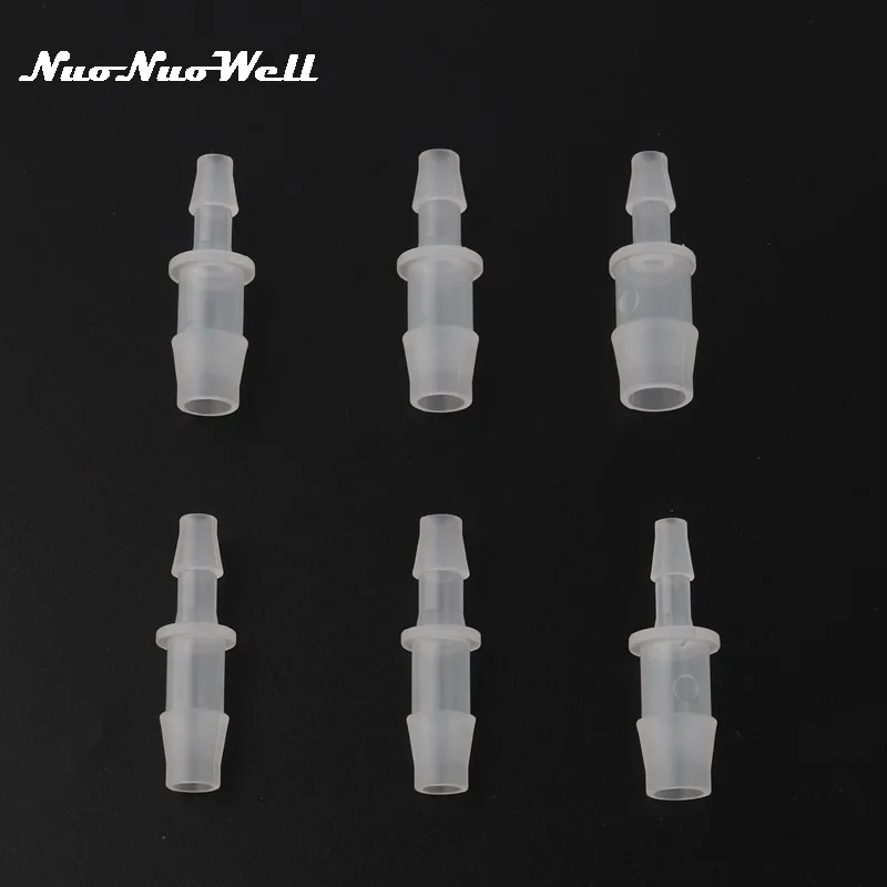 5pcs 4mm12mm Hose Reducing Connector Air Pump Fittings Oxygen tube