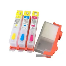 Продвижение чернил, многоразовый картридж 178 с постоянными чипами для hp Photosmart C6380 C6300 C5300 C5383 C5380