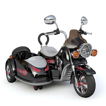 

Children's Electric Motorcycle Can Take A Two-seat Tricycle Stroller Novel Children's The Best Gift 2019 new