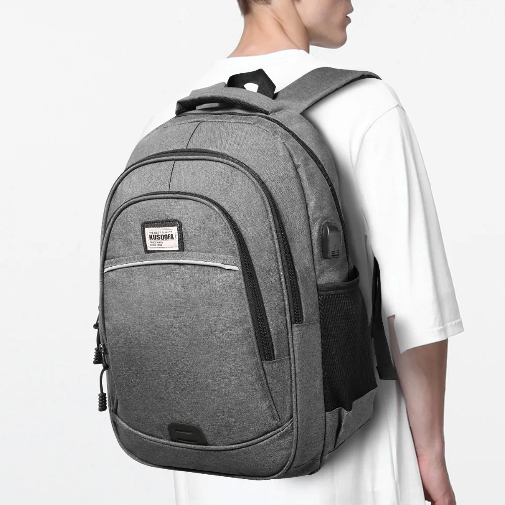 Anti thief USB Backpack 15.6inch Laptop Bagpack For Women Men School Backpack Bag for Teens Boys Male Outdoor Travel Mochila (7)