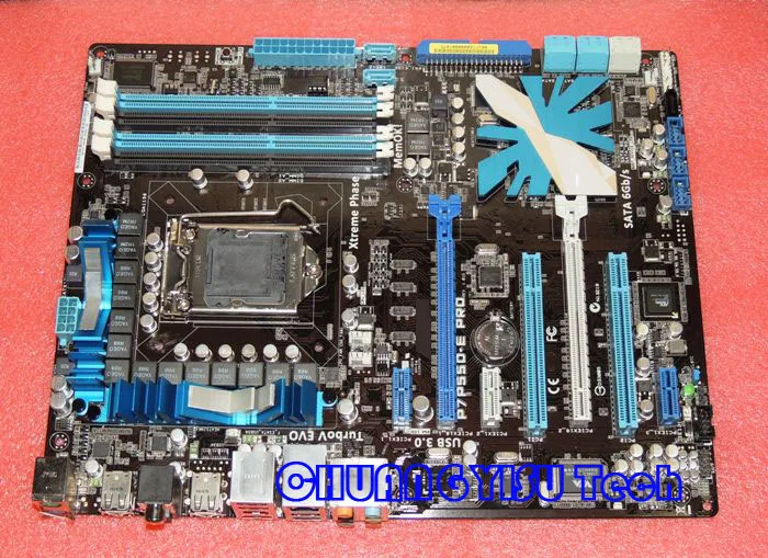 Free shipping CHUANGYISU for P7P55D E PRO motherboard ATX