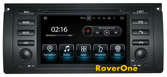 Perfect Android 7.1 Car Radio Multimedia Player for BMW E38 E39 E53 M5 for Range Rover X5 DVD Stereo GPS Navigation Bluetooth PhoneLink 1