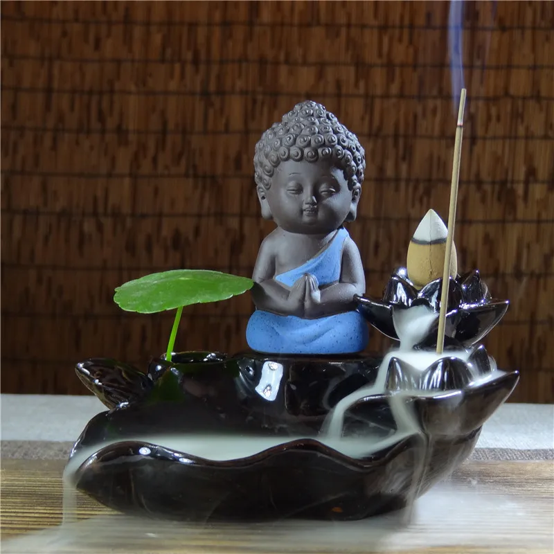 Buy Creative Backflow Stick Incense Burner Ceramic