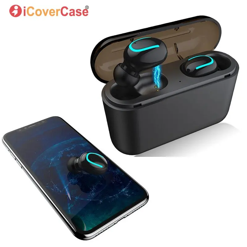 

for Samsung Galaxy J8 J6 + J4 Plus 2018 J2 J3 J5 Prime j7 Pro 2017 2016 Twins Wireless Bluetooth Earbuds Earphone Charging Box