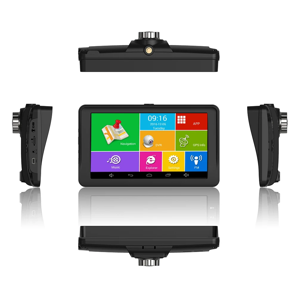 TOPSOURCE coche DVR navegación GPS 7 pulgadas 1024*600 Android Bluetooth wifi fhd 1080 p cámara grabadora vehículo GPS registro mapas gratis TOPSOURCE coche DVR navegación GPS 7 pulgadas 1024*600 Android Bluetooth wifi fhd 1080 p cámara grabadora vehículo GPS registro mapas gratis