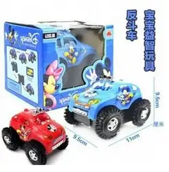 Новый бестселлер детские игрушки Электрический автомобиль трюк Микки автомобили автоматическая пролонгация электрический автомобиль #2