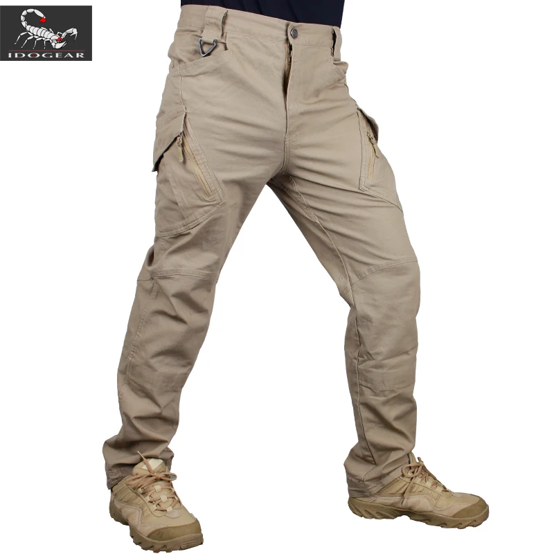 

IDOGEAR IX9 Duty Tactical Pants hunting combat Trousers Airsoft camoflage Gray Khaki