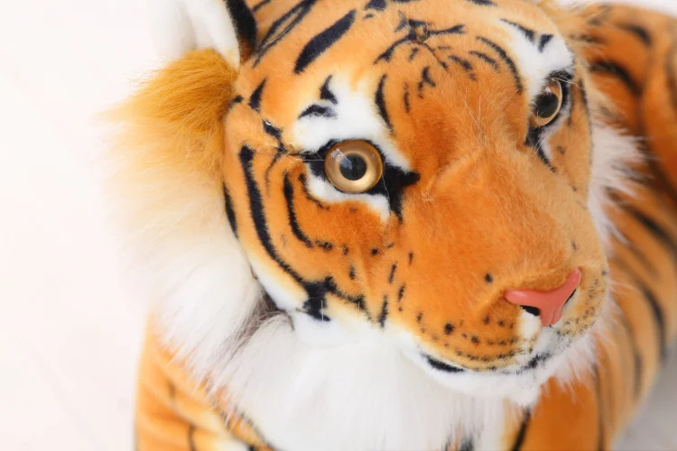 30-90 см Высокое качество гигантский белый тигр мягкая игрушка для малышей Прекрасный большой размер тигр плюшевая кукла мягкая подушка