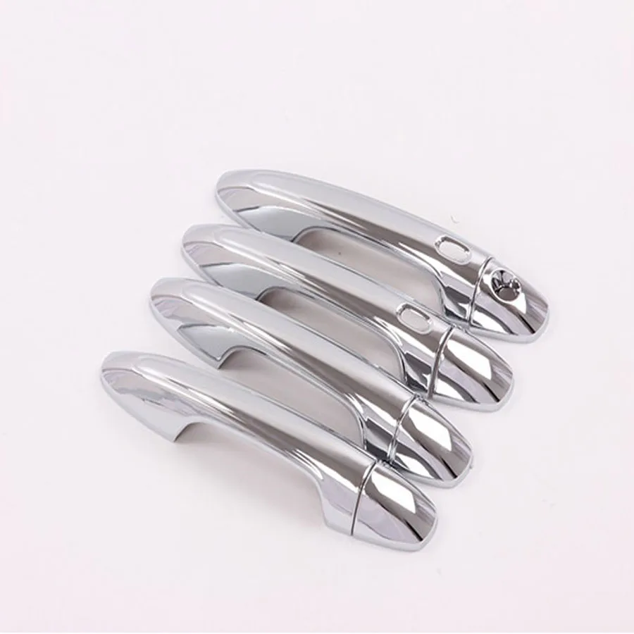 

ABS Chrome Hold Hands Outside The Door Trim Cover for Toyota Vios 2019 4PCS