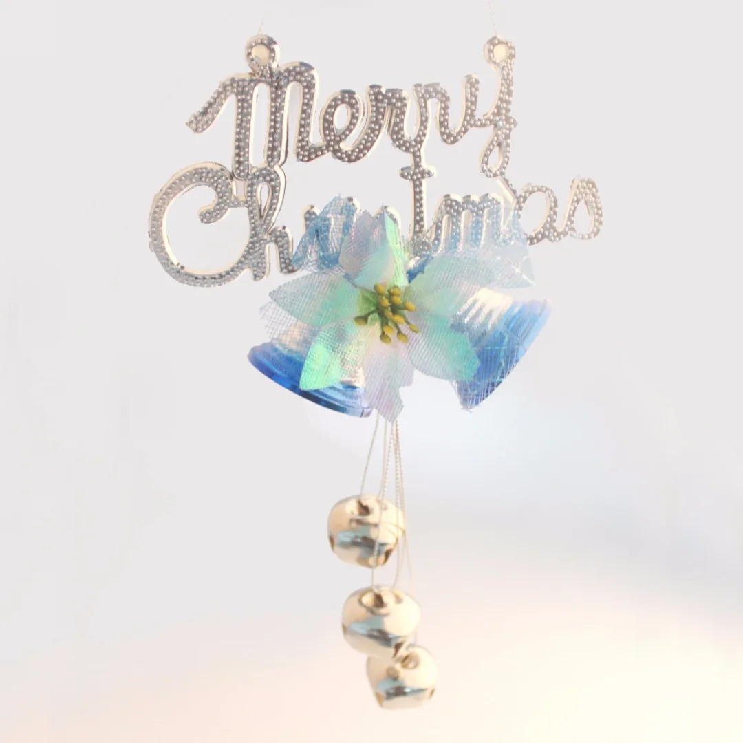 Merry Christmas Door Tree Hanging Small Bell Decoration Home Party Ornaments New