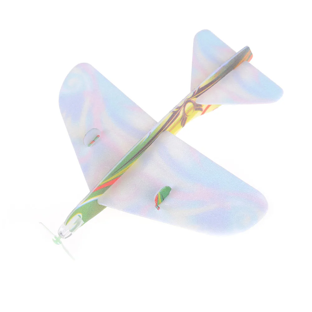 Рука бросить Летающий планер самолеты DIY детские игрушки пены модель аэроплана вечерние мешок наполнители Летающий планер самолет игрушки