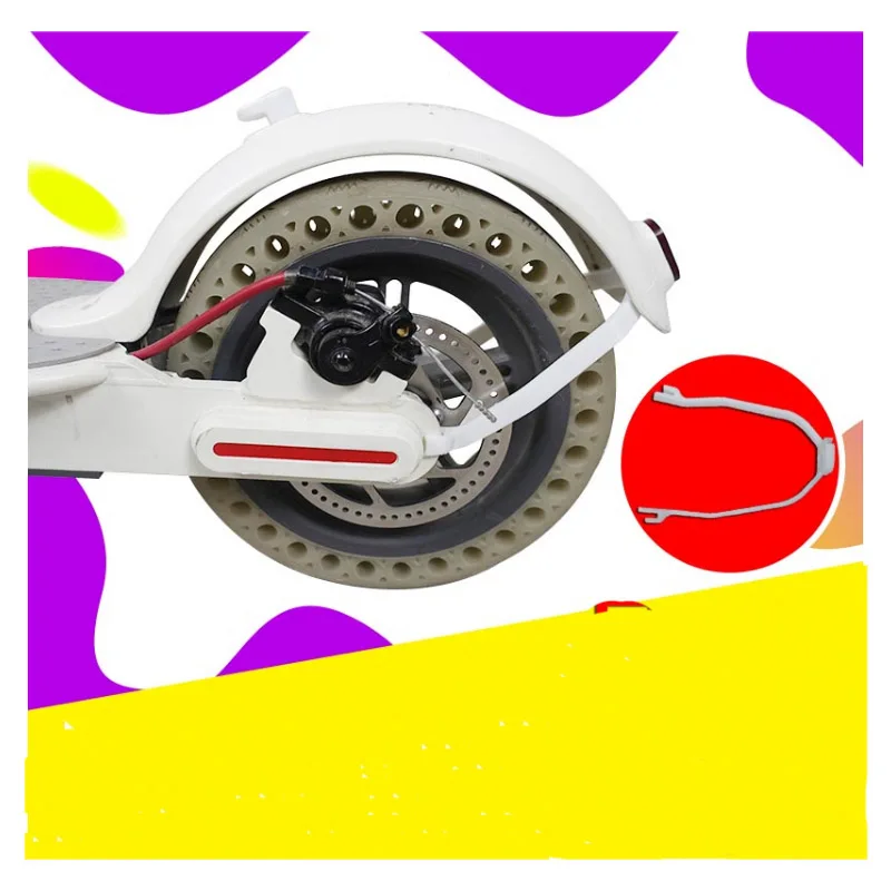 

Xiaomi M365 Rear Fender Mudguard Support Protection 3D Printed Front Rear Mudguard Solid Mud Fender Repair Parts safer fender